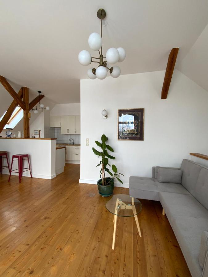 Ferienwohnung Wohnen Im Gruenen In Der Naehe Von Leipzig Machern Exterior foto